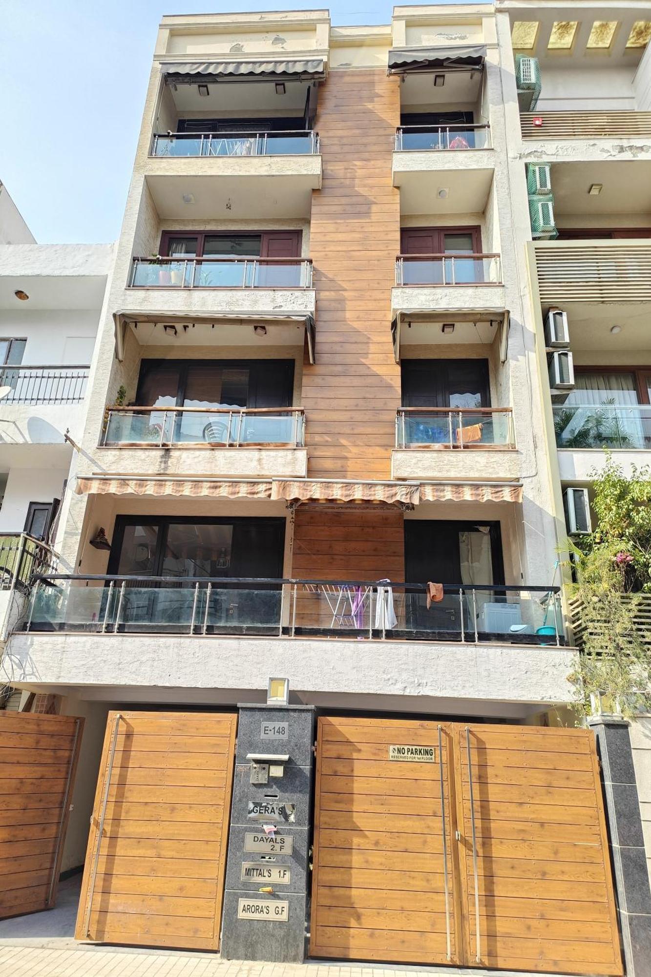 Greenleaf Apartment And Suites, Greater Kailash 1 Нью-Дели Экстерьер фото